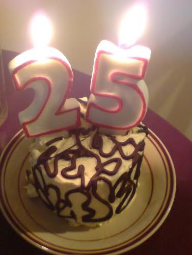 Birthday Cake Old. (my half-eaten irthday cake